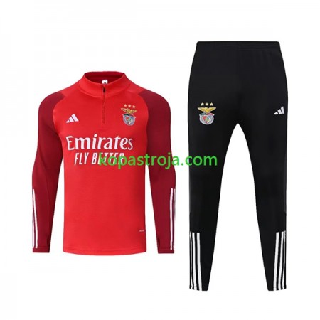 Benfica Lisabon Tränings Sweatshirtställ Röd 2023/24